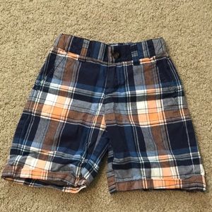 Boys Janie and Jack Plaid Shorts, size 4